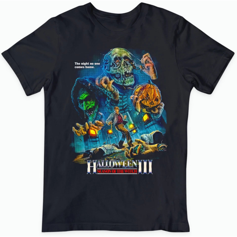 New Halloween III Season of the Witch Horror Movie T-Shirt Black, Size S – 5XL