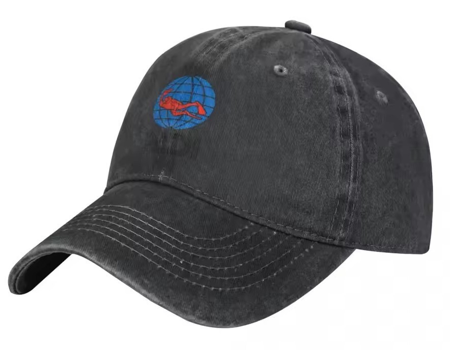 PADI Washed Logo Hat Unisex, Men’s, Women’s Baseball Ball Cap Scuba Diving