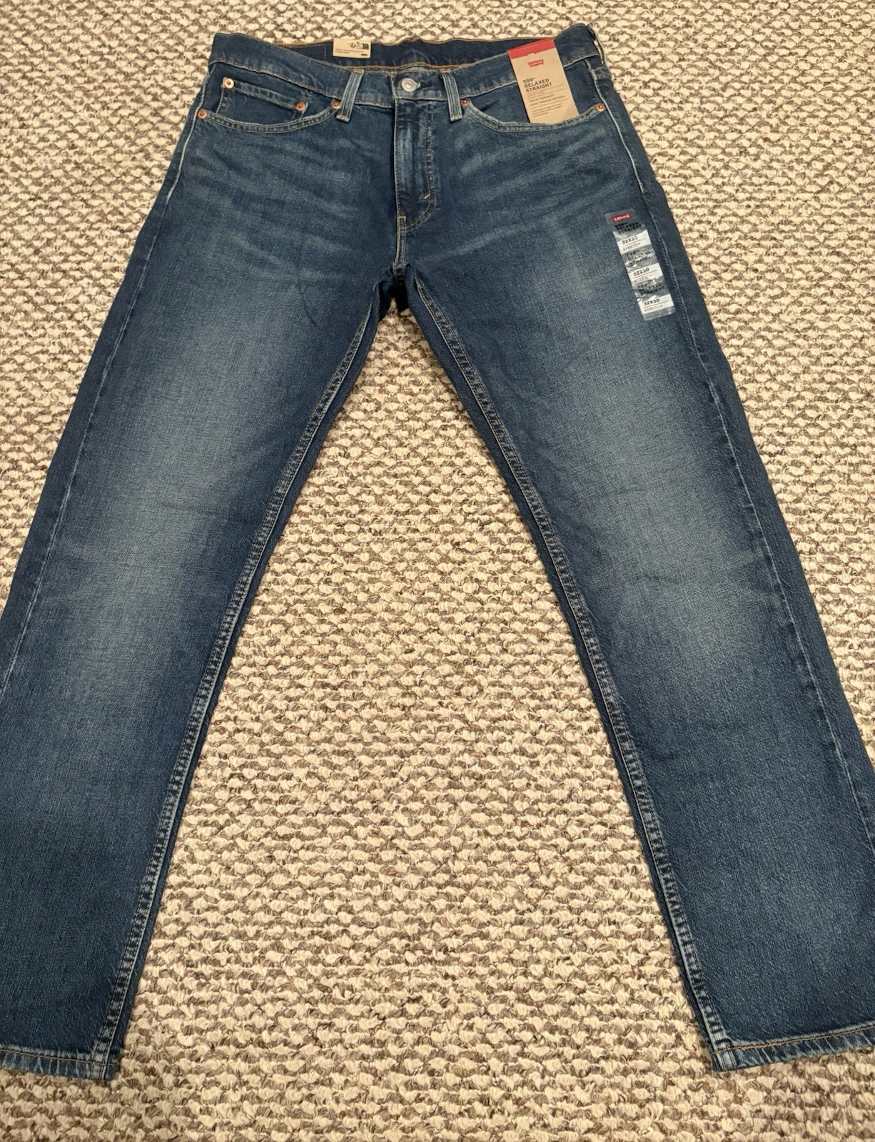 Levi’s Men’s 559 Relaxed Straight Flex Fit Blue Jeans 32×30 New With Tags!!!