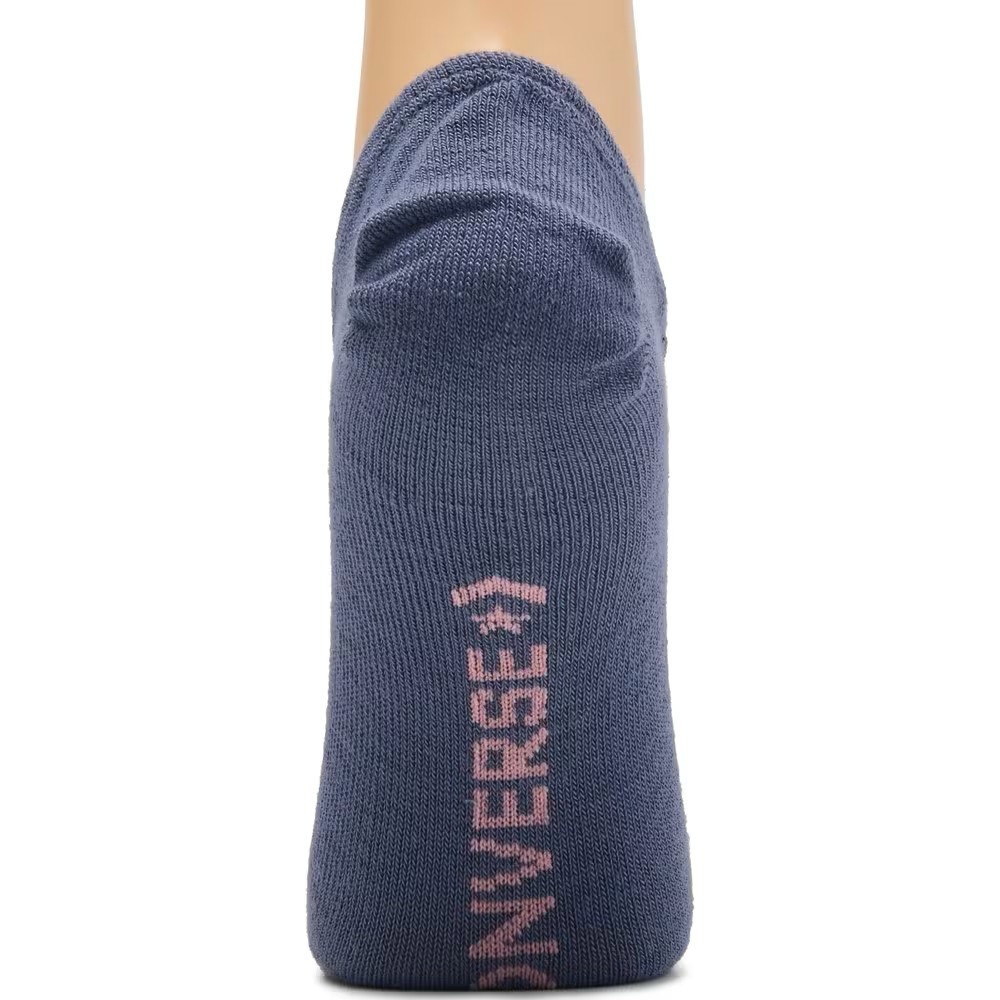 Converse Women’s Flat Knit Ultra Low Socks 4-10 3-Pack (Lotus/Blush/Lavender)