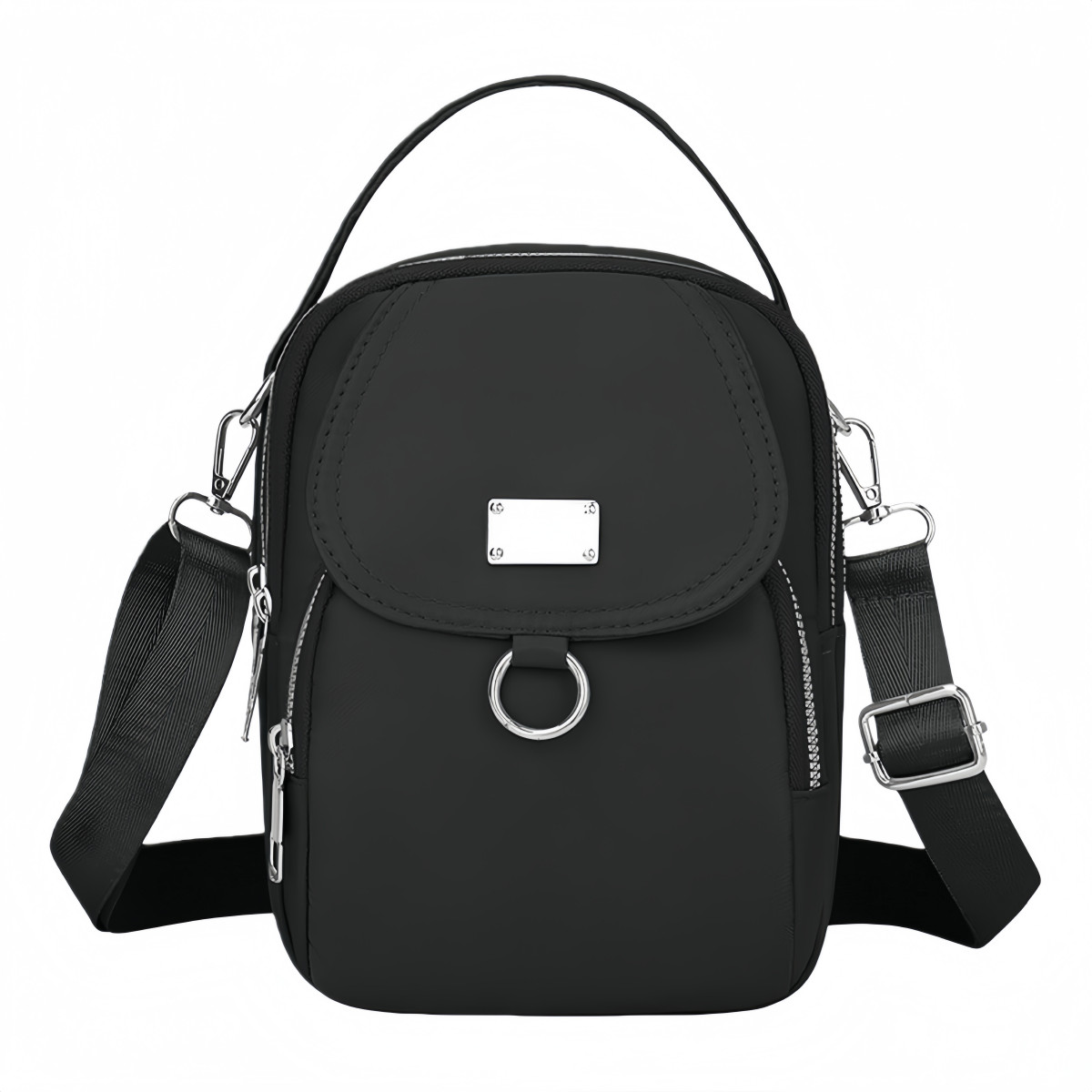 Multifunctional Small Handbag Crossbody Bag Shoulder Bag With Multiple Pockets
