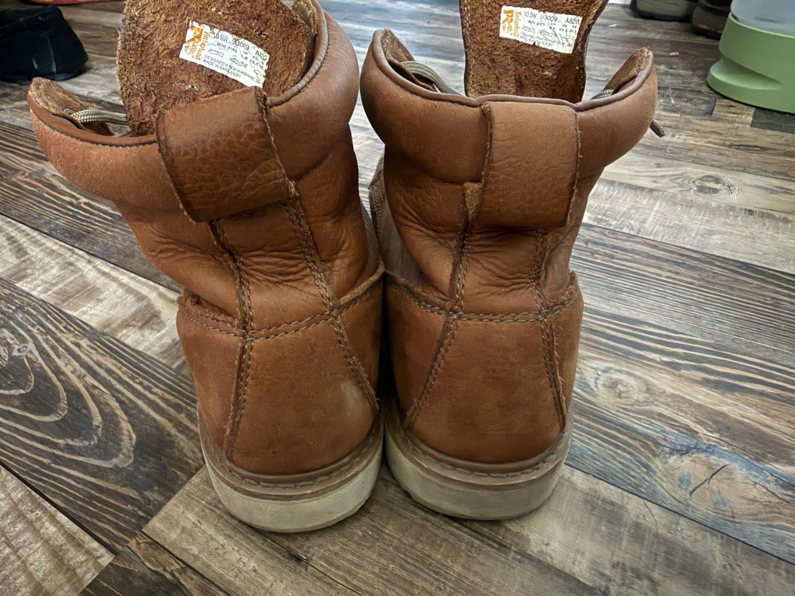 Nice Timberland Pro Series 24/7 Men’s 10.5 Wide Leather Boots Lace Up