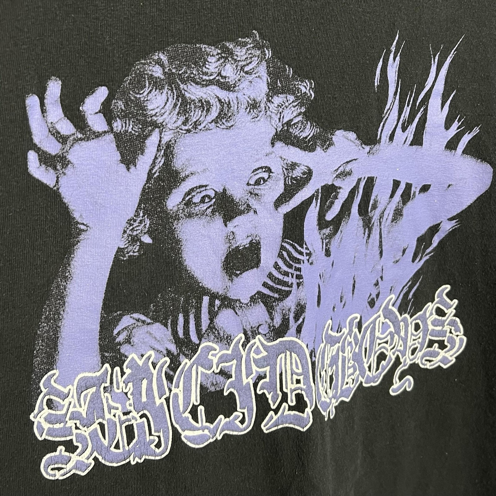 G59 Suicideboys Long Sleeve Shirt Mens XL Black Horror Graphic Rap Tee T-Shirt