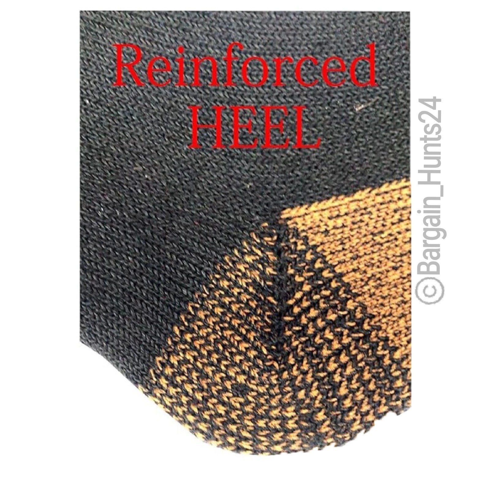 2 Pairs Goldstar Heated Copper Socks Black Athletic Relief Travel Running Energy