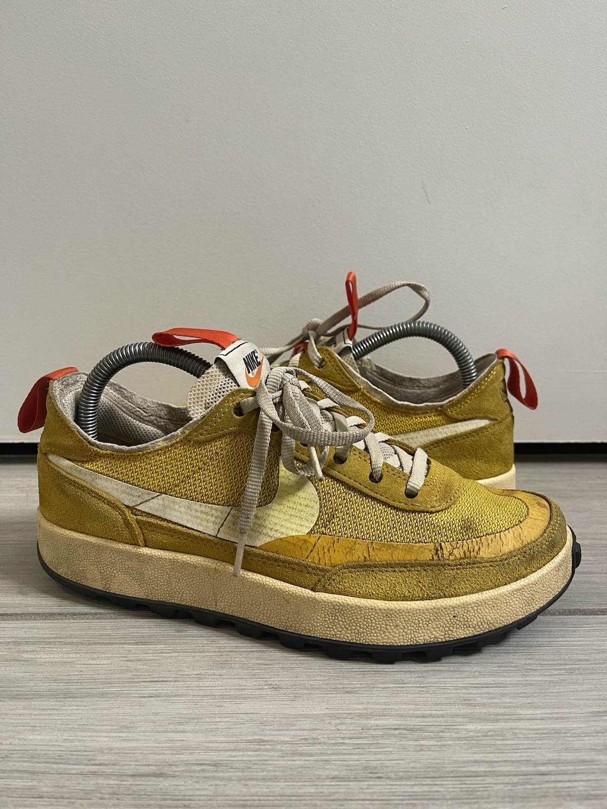 Nike General Purpose Shoes Tom Sachs Archive Dark Sulfur Yellow Women’s Size 8