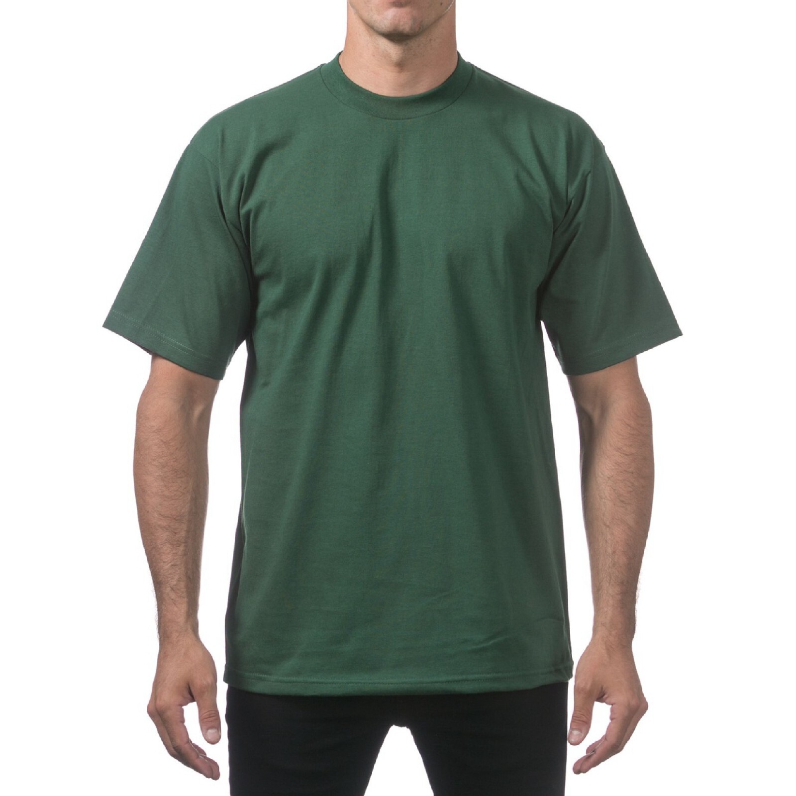 PROCLUB MENS HEAVYWEIGHT SHORT SLEEVE T SHIRTS PRO CLUB CASUAL COTTON TEE SHIRT