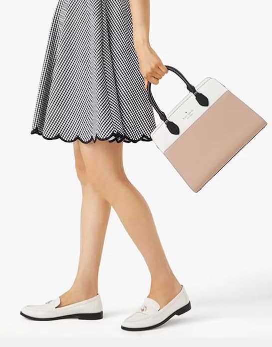 Authentic Kate Spade New York Madison Medium Satchel Saffiano Leather Handbag