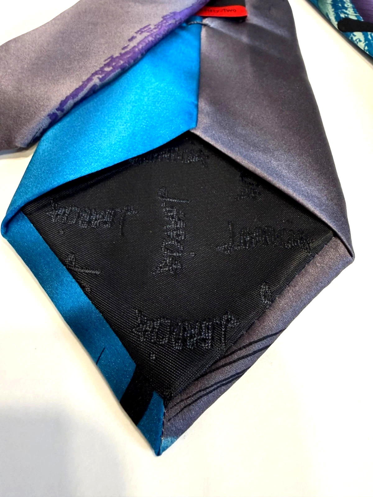 J. Garcia Vintage Tie Lot of 4 abstract geometric 80s 90s Y2K Modern 100% Silk