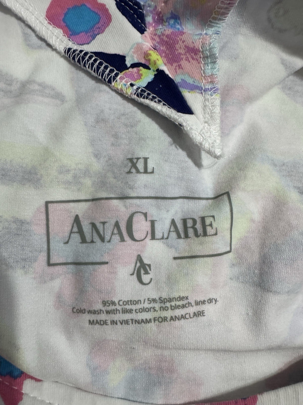 Ana Clare 3/4 Sleeve Colorful Koi Fish Print Dress Women’s XL – EUC