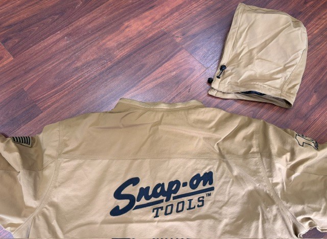 NEW! 2025 SNAP ON TOOLS RA JACKET LEGEND 105 ANNIVERSARY GOLD! Multiple Sizes!