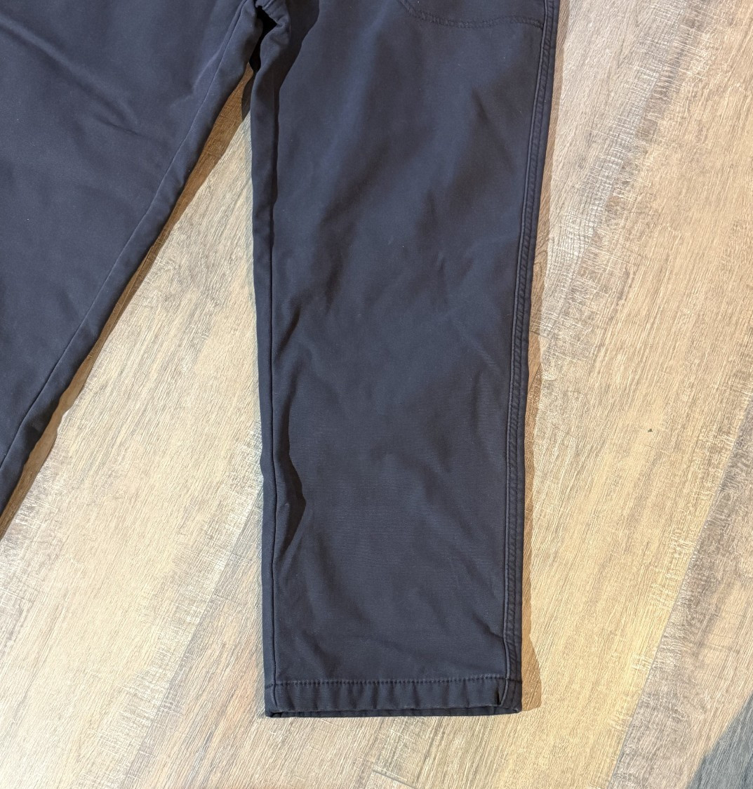Coleman Men’s Dark Gray Canvas Utility Pants with Fleece Lining 38/30
