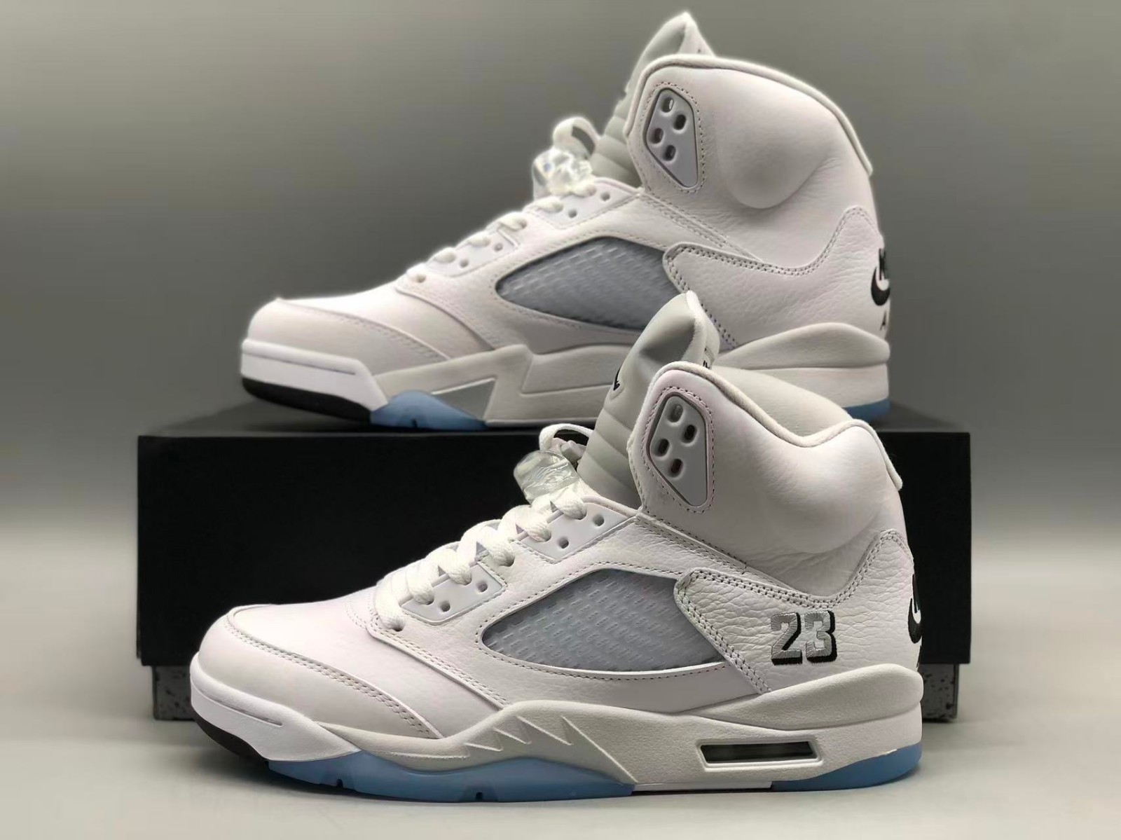 Jordan 5 Retro ‘White Metallic’ 2026 Men’s Basketball Shoes High Top