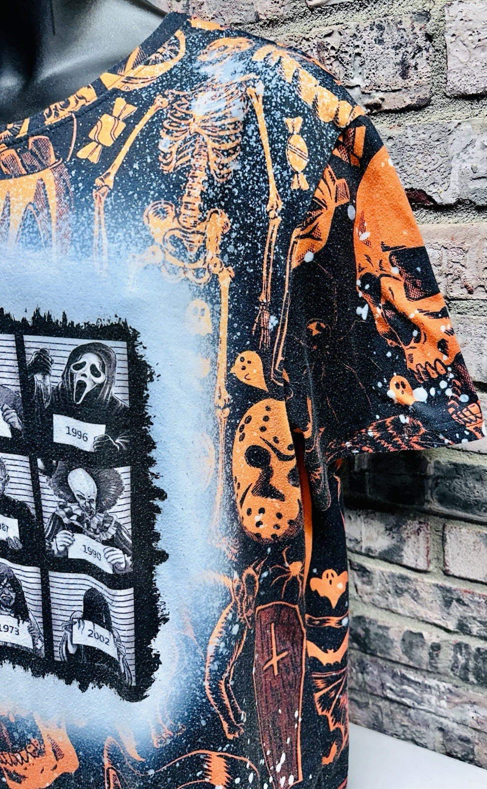 Vintage Halloween Horror Squad T-Shirt Movie Characters, Freddy, Jason, & More!