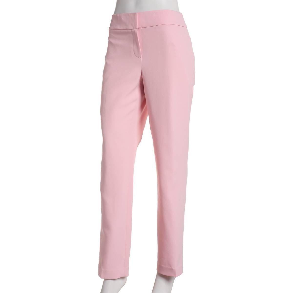 KASPER Plus Size Straight-Leg Pants Women’s 16W Tutu Pink Zip/Hook & Bar Closure