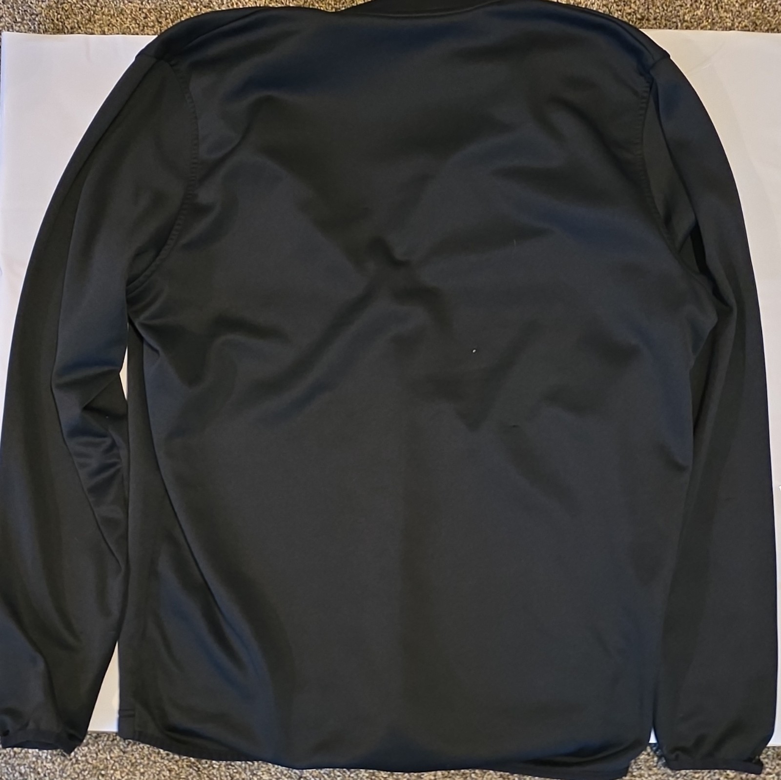 Under Armour ColdGear Men’s 1/4 Zip Mock Neck Pullover Black L Loose Fit