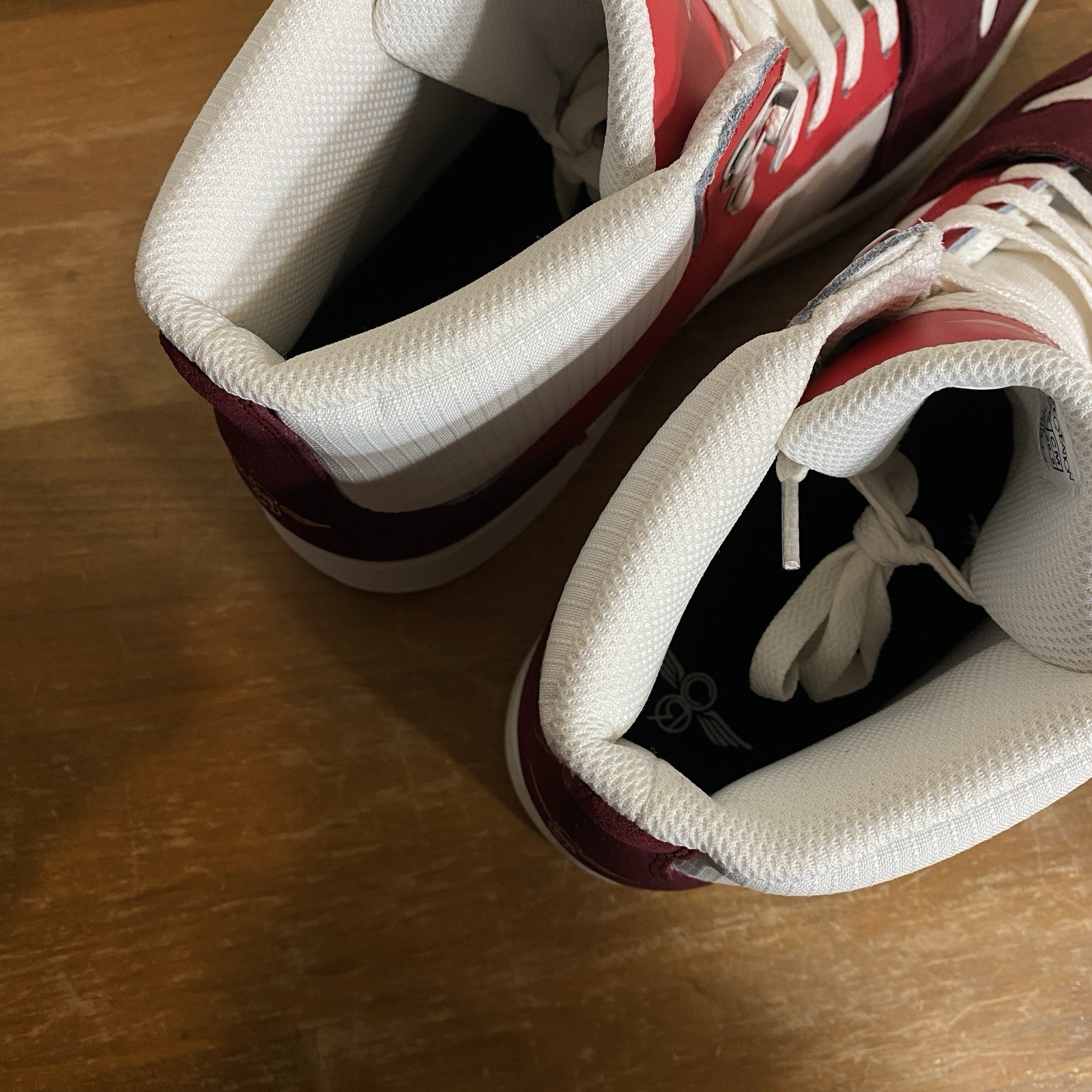 Creative Recreation Cesario High Top Sneaker Burgundy Suede Red – Size 10