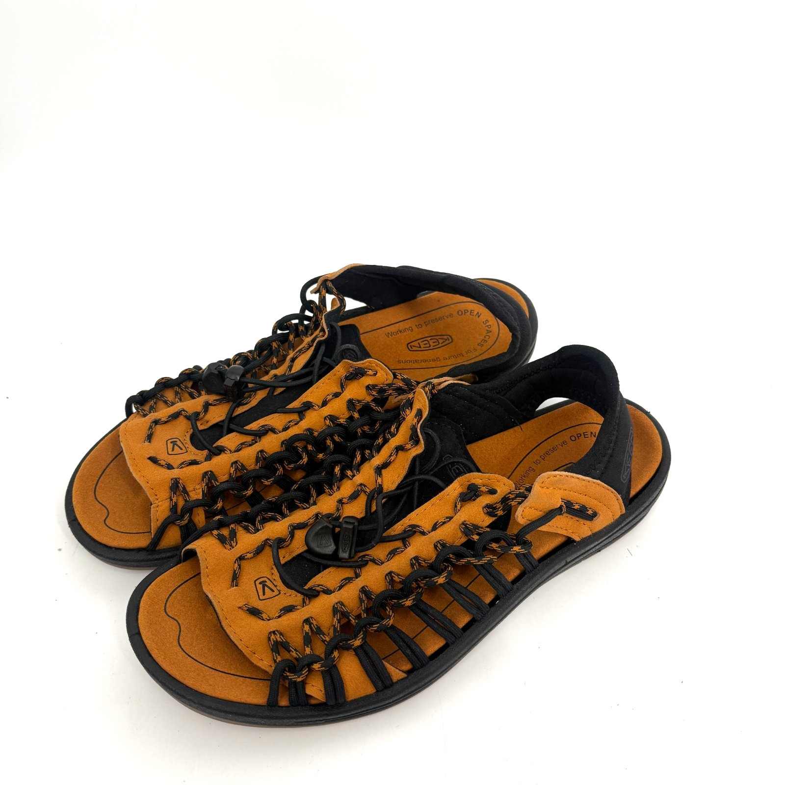 KEEN Sandals Uneek 2 Open Toe Woven Water Hike Outdoor Gorpcore Mens Size 9.5
