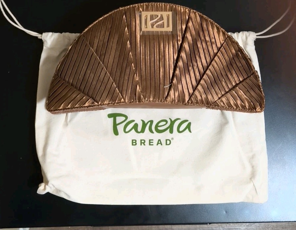 PANERA BREAD THE CROISSANT CLUTCH IN HAND READY TO SHIP NEW RARE HOT L@@K!
