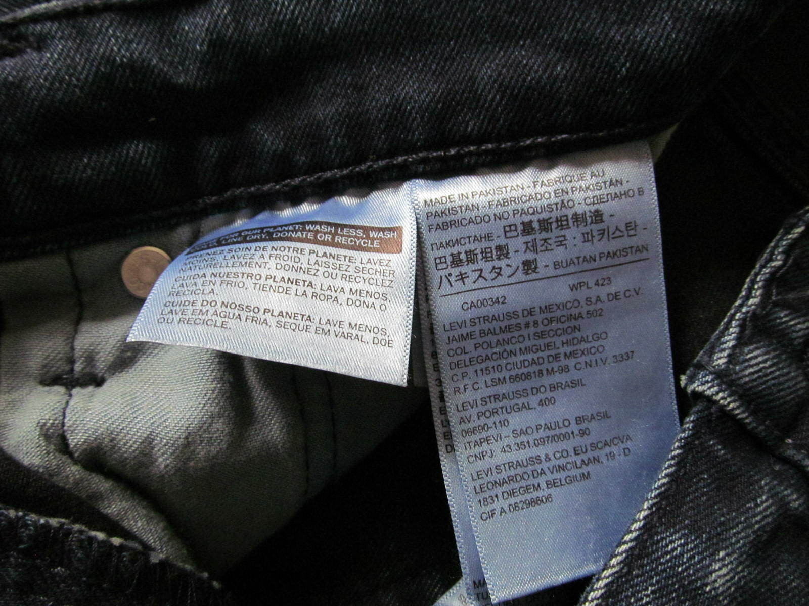 NWT Men’s Levi’s® 559™ Stretch Relaxed Straight Fit Jeans Size W32L32