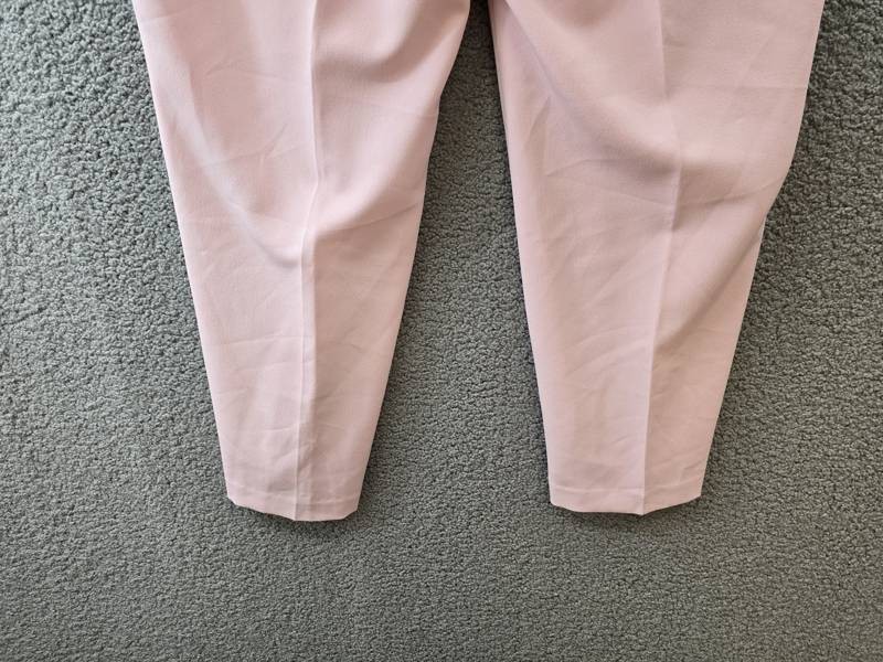 KASPER Plus Size Straight-Leg Pants Women’s 16W Tutu Pink Zip/Hook & Bar Closure