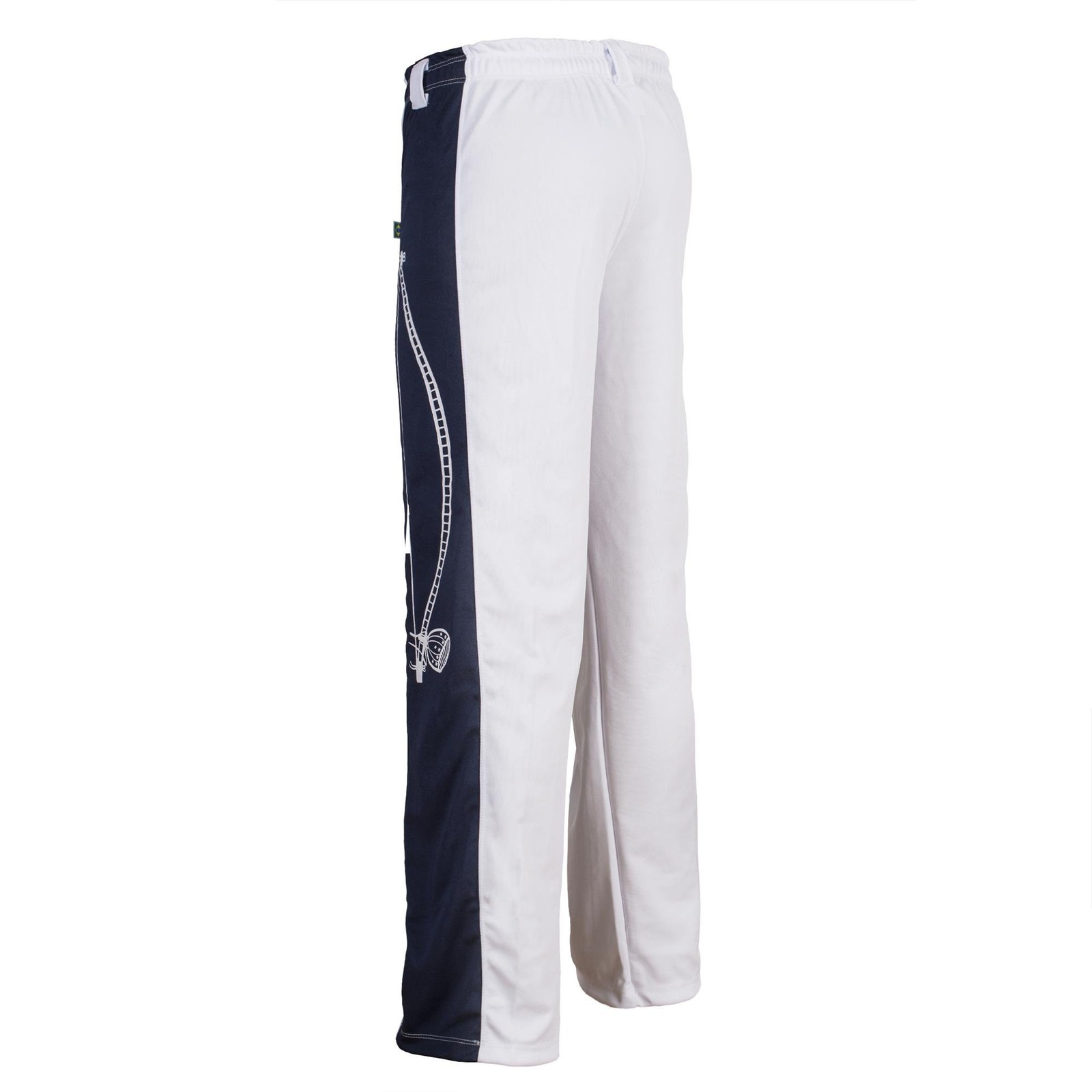 Authentic Brazilian Capoeira Martial Arts Pants Training Abadas – Unisex (Whi…