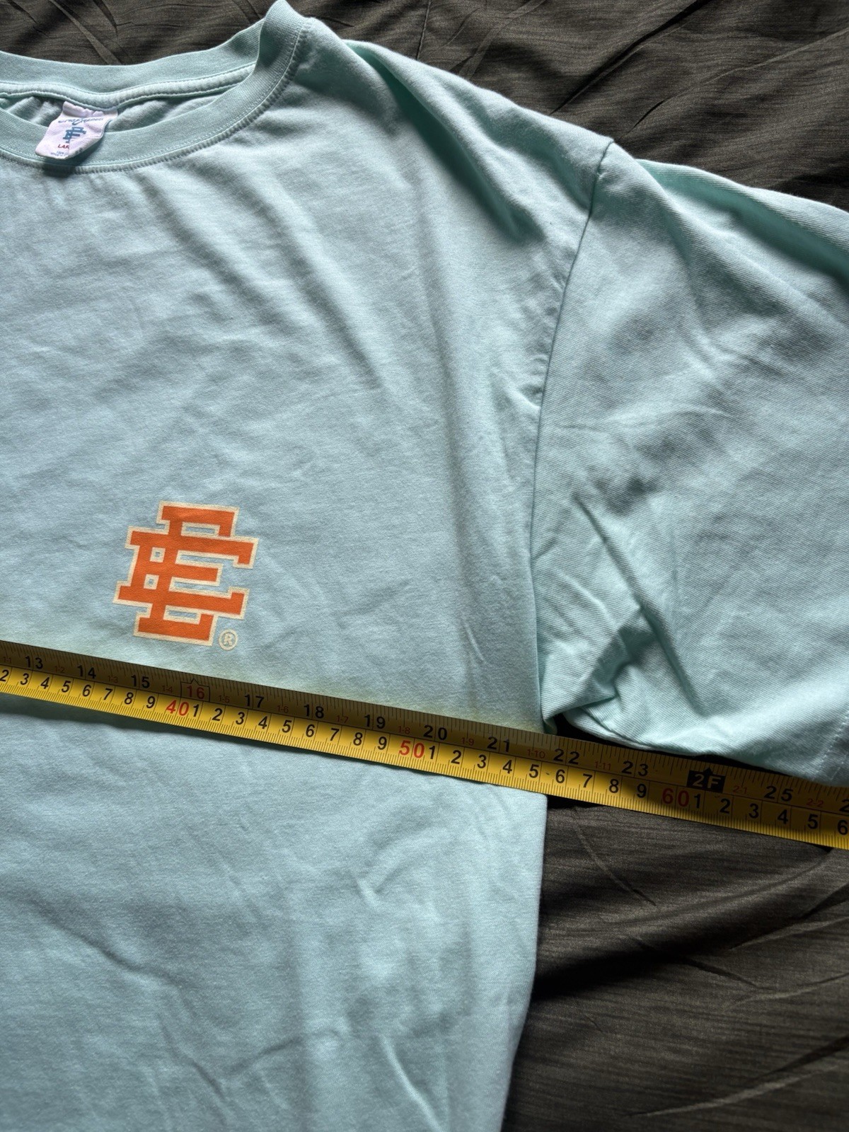 Eric Emanuel Tee Wave Teal Size L