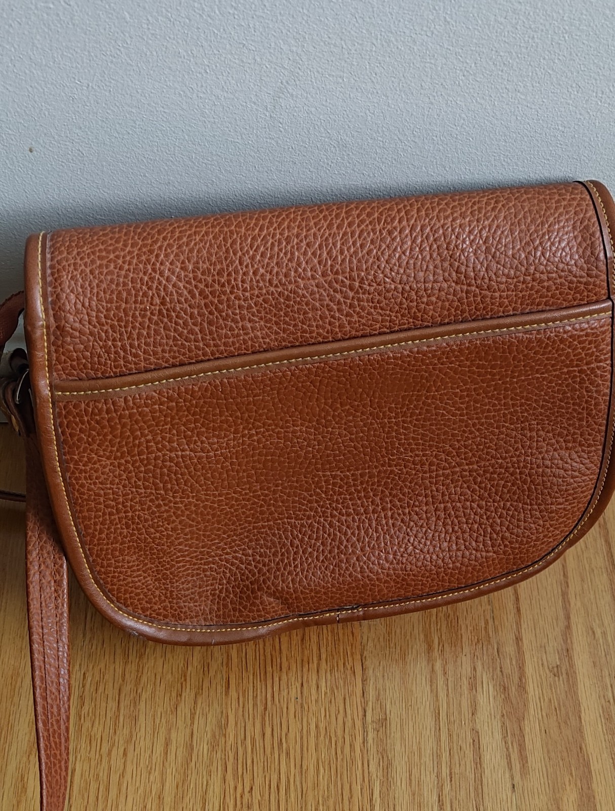 Dooney & Bourke All Weather Leather Duck Bag Color = Brown