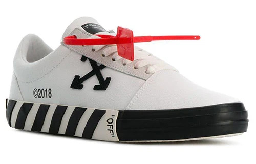 OFF-WHITE Vulc Low White (Updated Stripes) OMIA085R198000160100