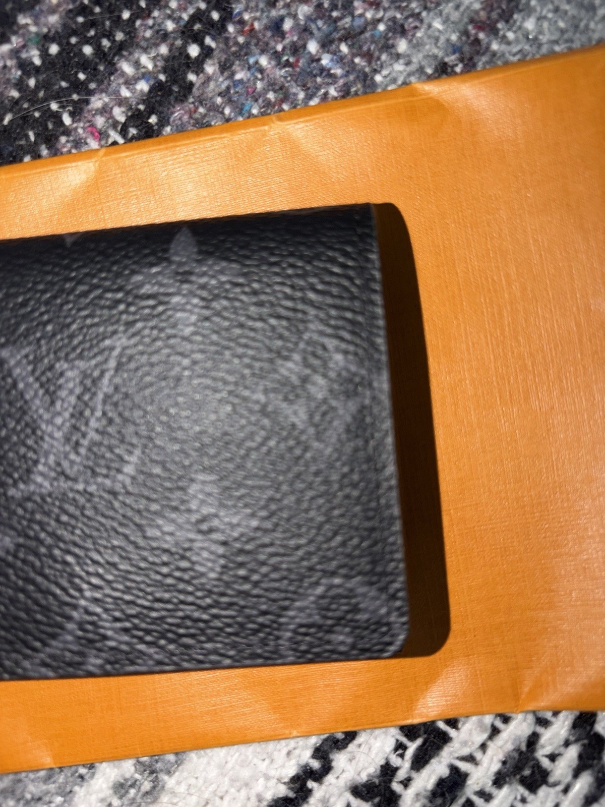 Authentic Louis Vuitton Envelope Business Card Holder Monogram Leather