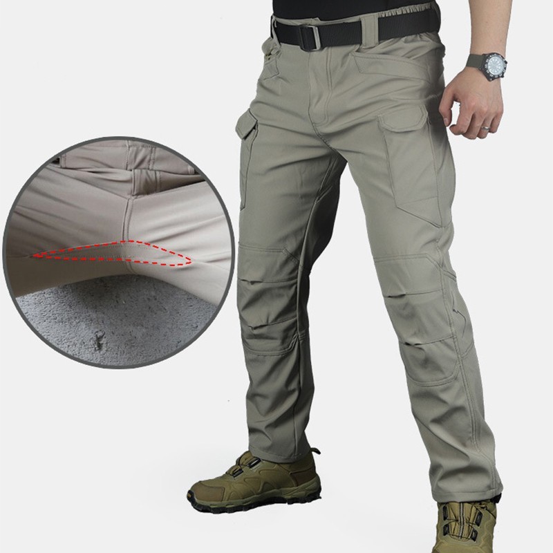 Men’s Cargo Pants Tactical Waterproof Outdoor Work Hiking Combat Trousers US