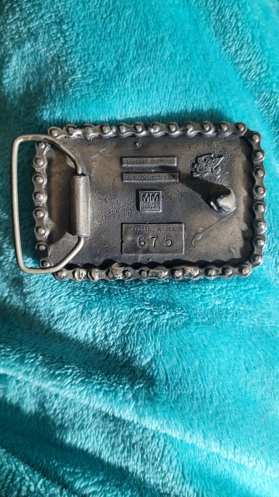MM Limited Brass Norton Belt Buckle