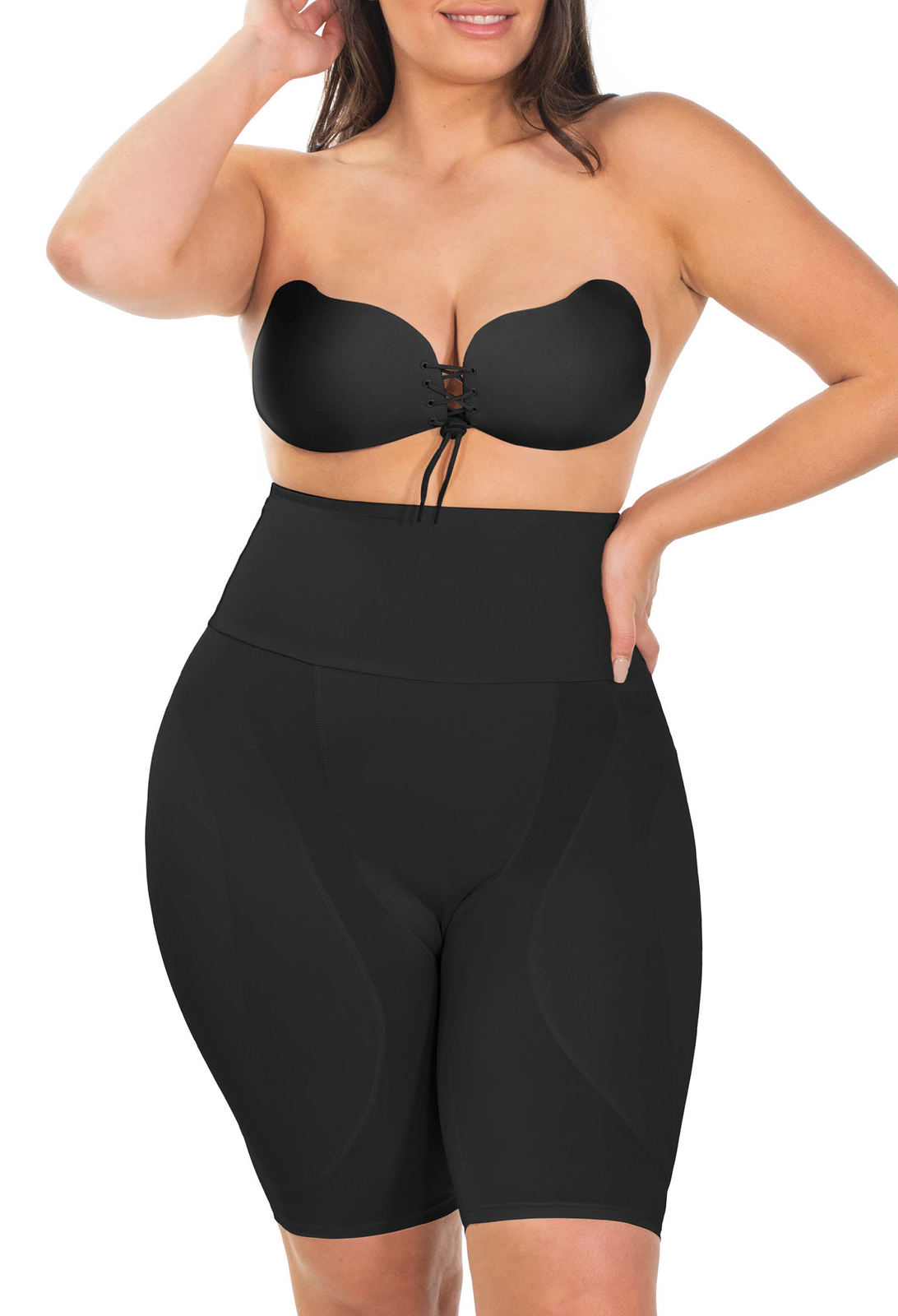 Women Fake Hip Pads Panties Hip Enhancer High Waist Shaper Butt Lifter Underwear