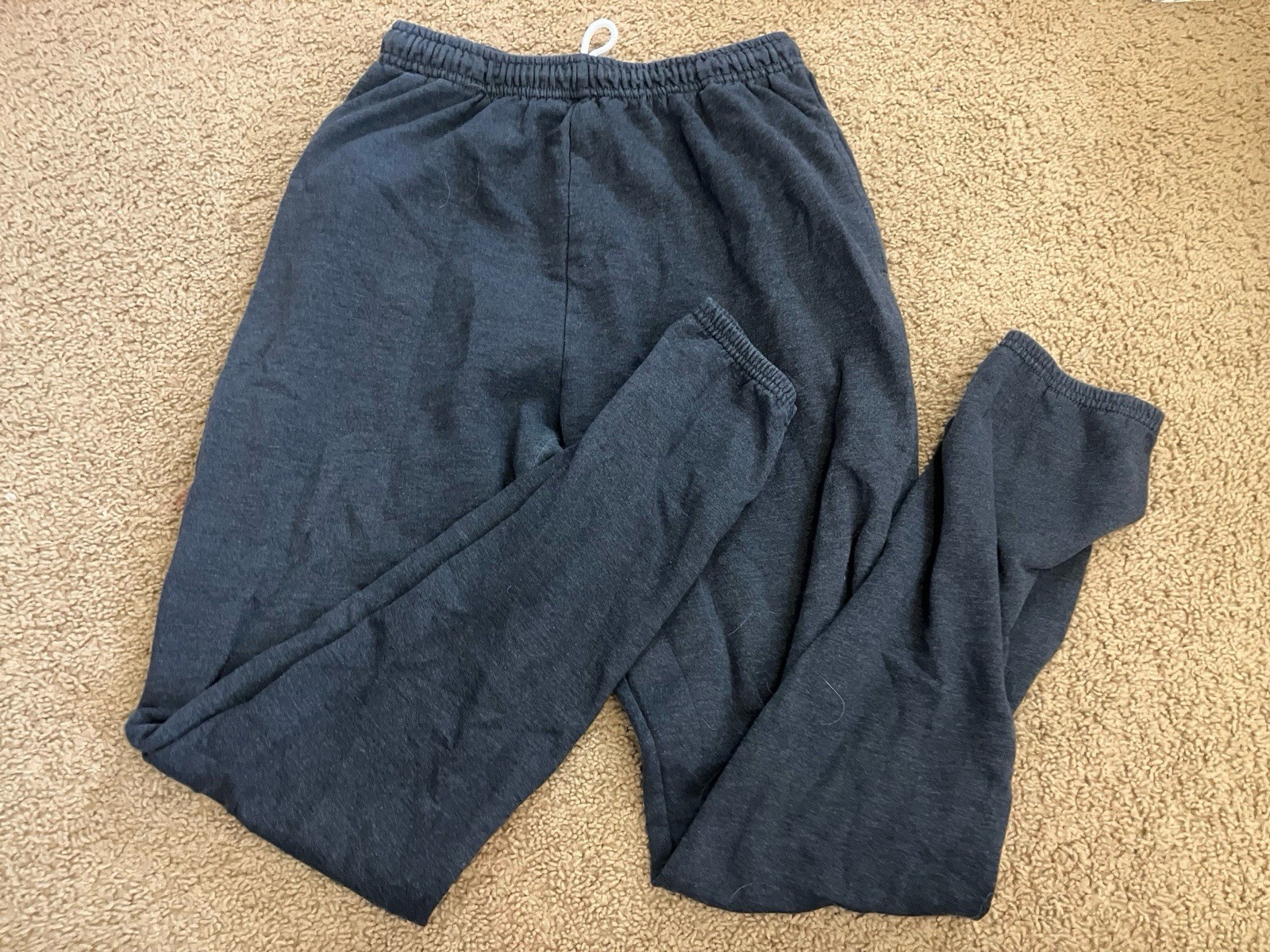 Athletic Works Dark Charcoal Gray Jogger Sweatpants