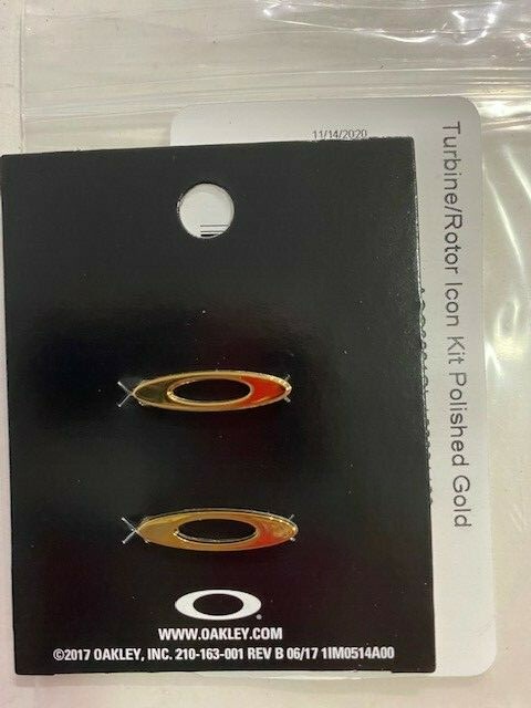 Oakley Interchangeable Icons Turbine Turbine Rotor Double Edge assorted colors