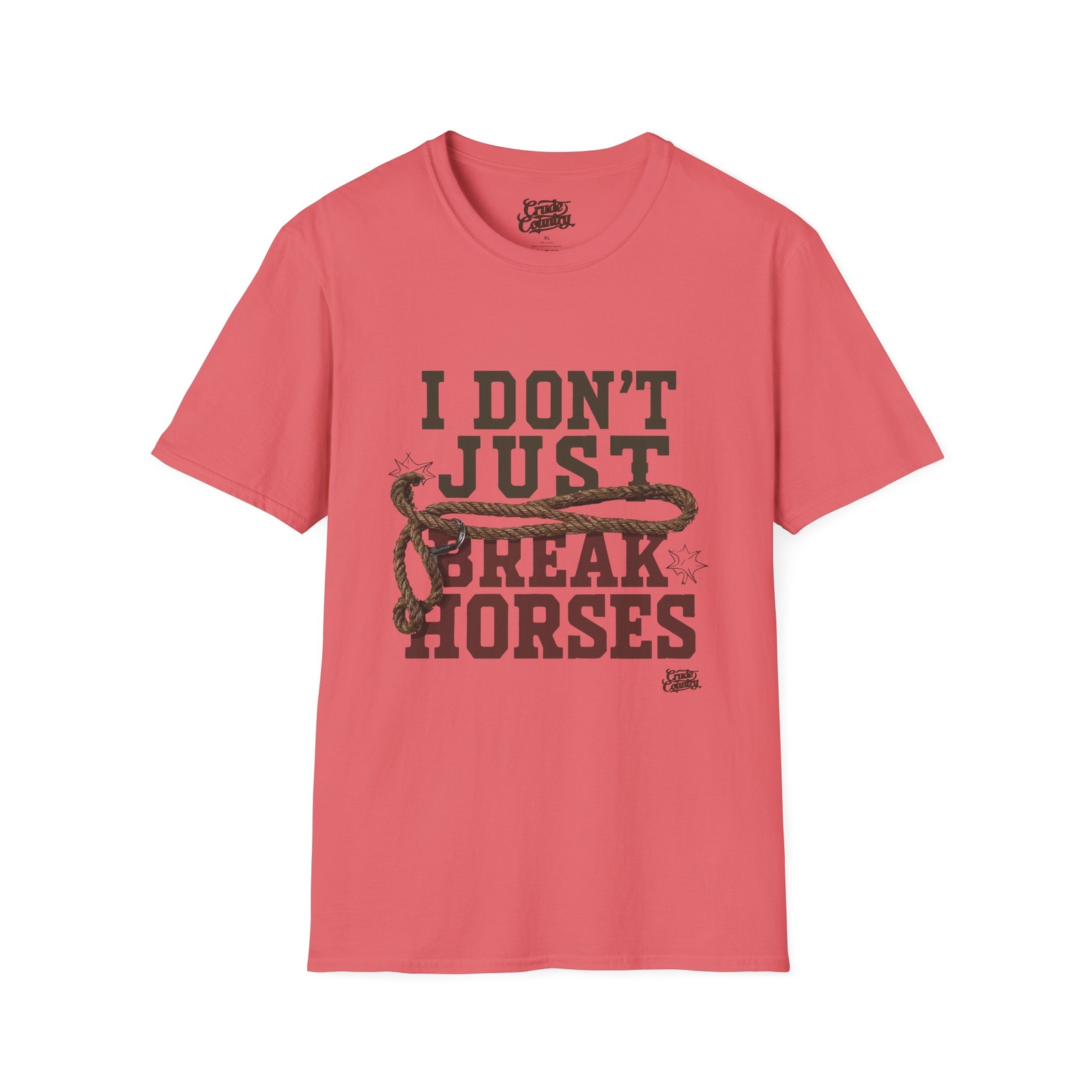 I Don’t Just Break Horses – Gildan Unisex Soft-style T-Shirt