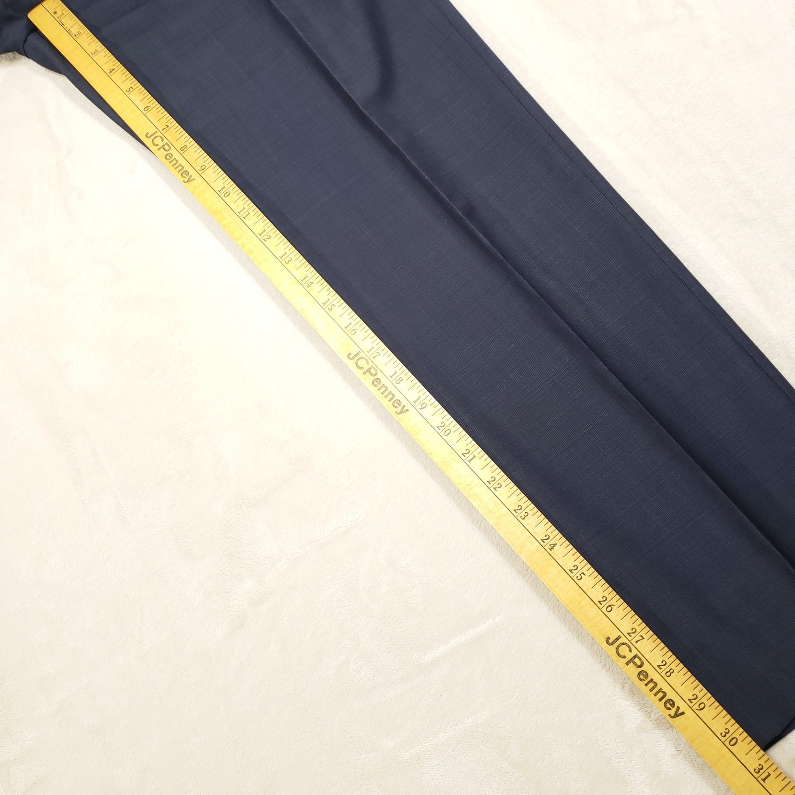 Ted Baker Suit Mens 38R Navy Blue Wool Jarrett CT Endurance Micro-Check 2-Piece