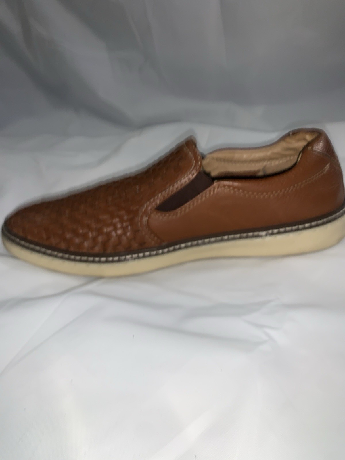McGuffey Johnston & Murphy Size 10 Men Excellent Tan