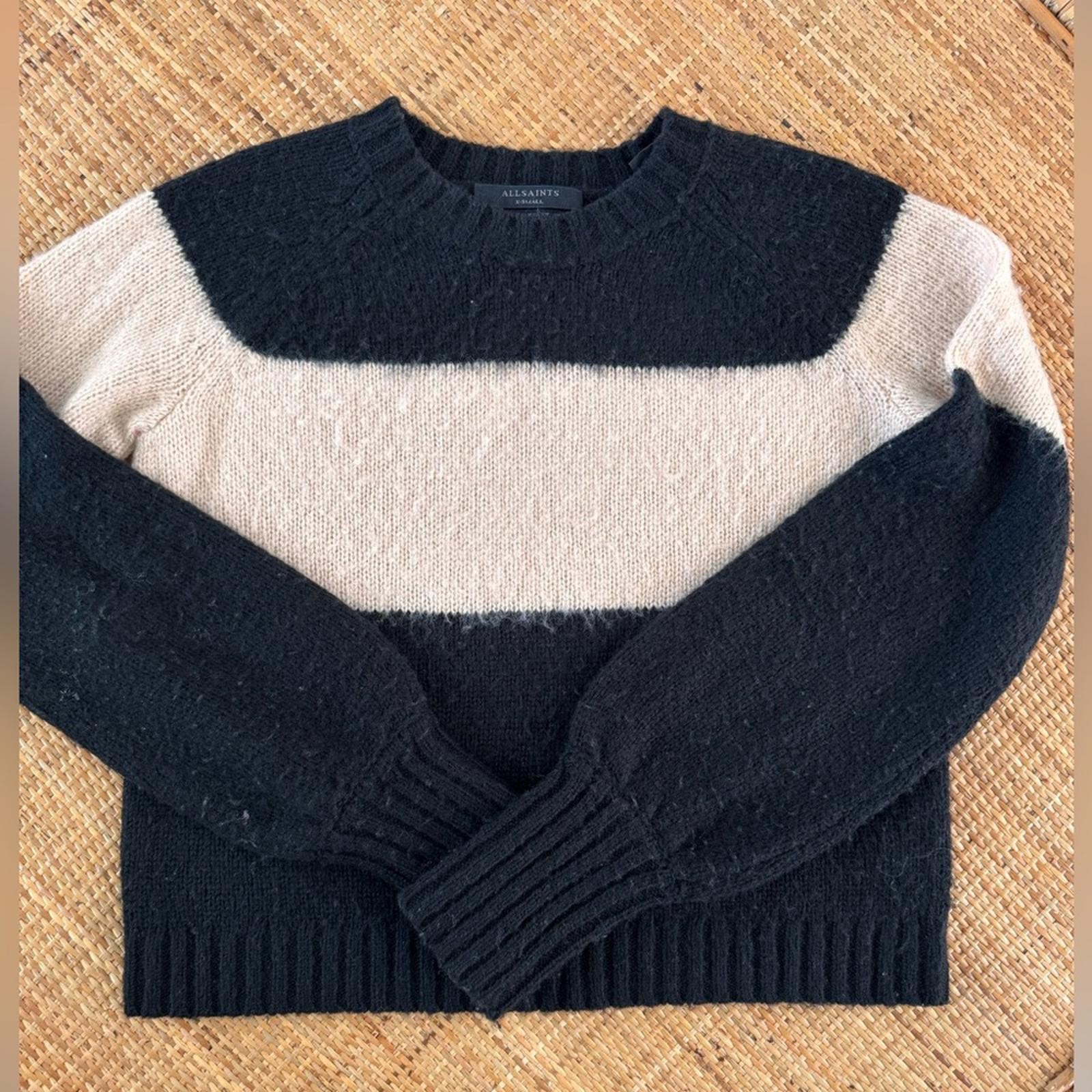 All Saints Lou Uno Colorblock Sweater