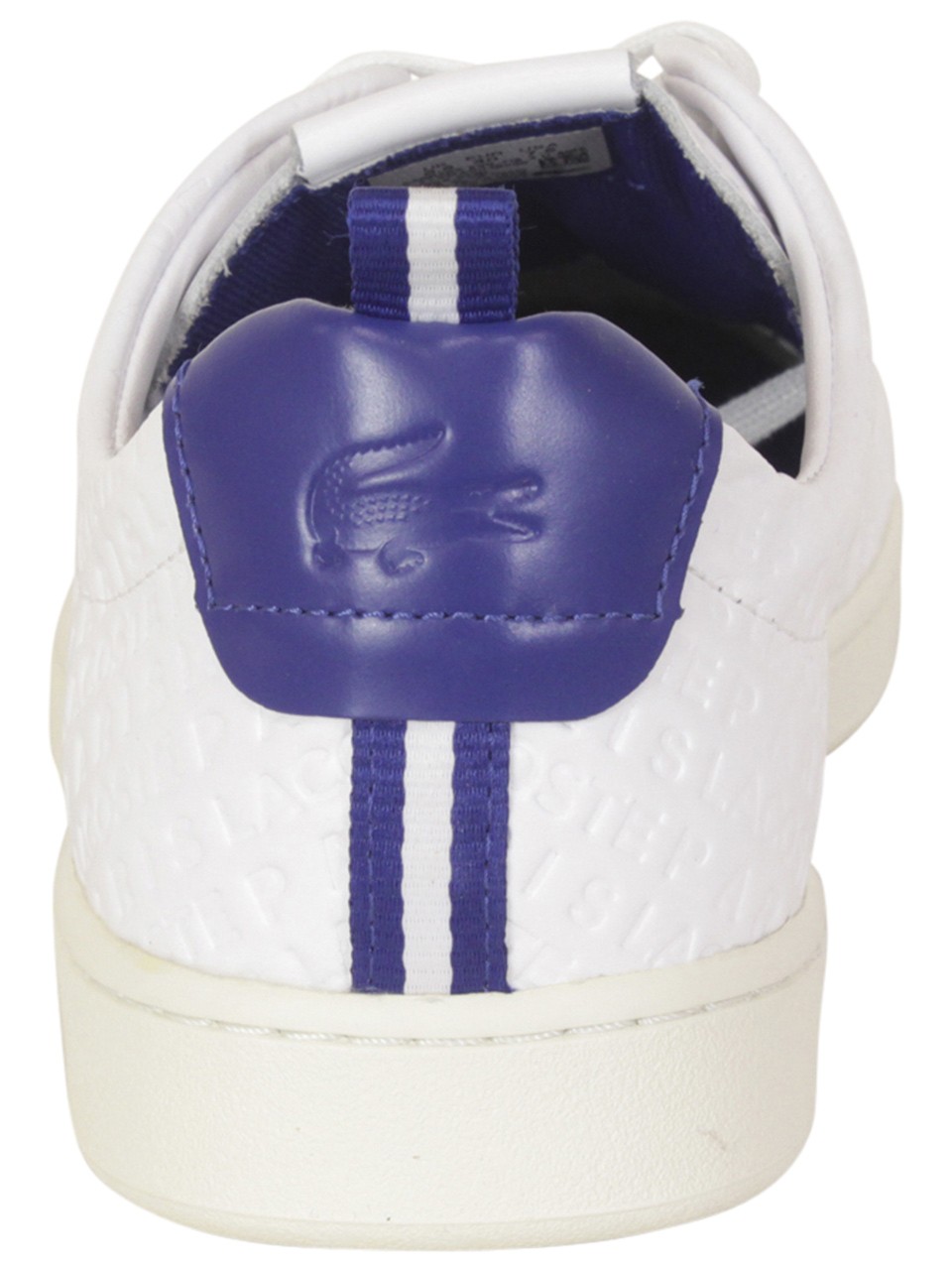 Lacoste Men’s Carnaby-EVO-119 White/Dark Blue Sneakers Shoes