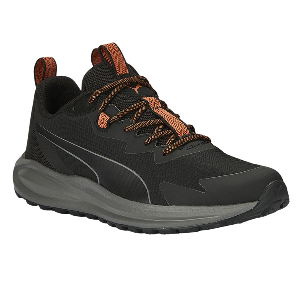 PUMA Twitch Runner Trail Running Mens Black Sneakers Athletic Shoes 37696108