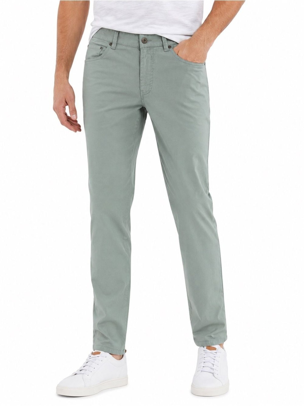 Johnnie-O Men’s Sage Green Performance Stretch Pants 32×32 Straight Fit