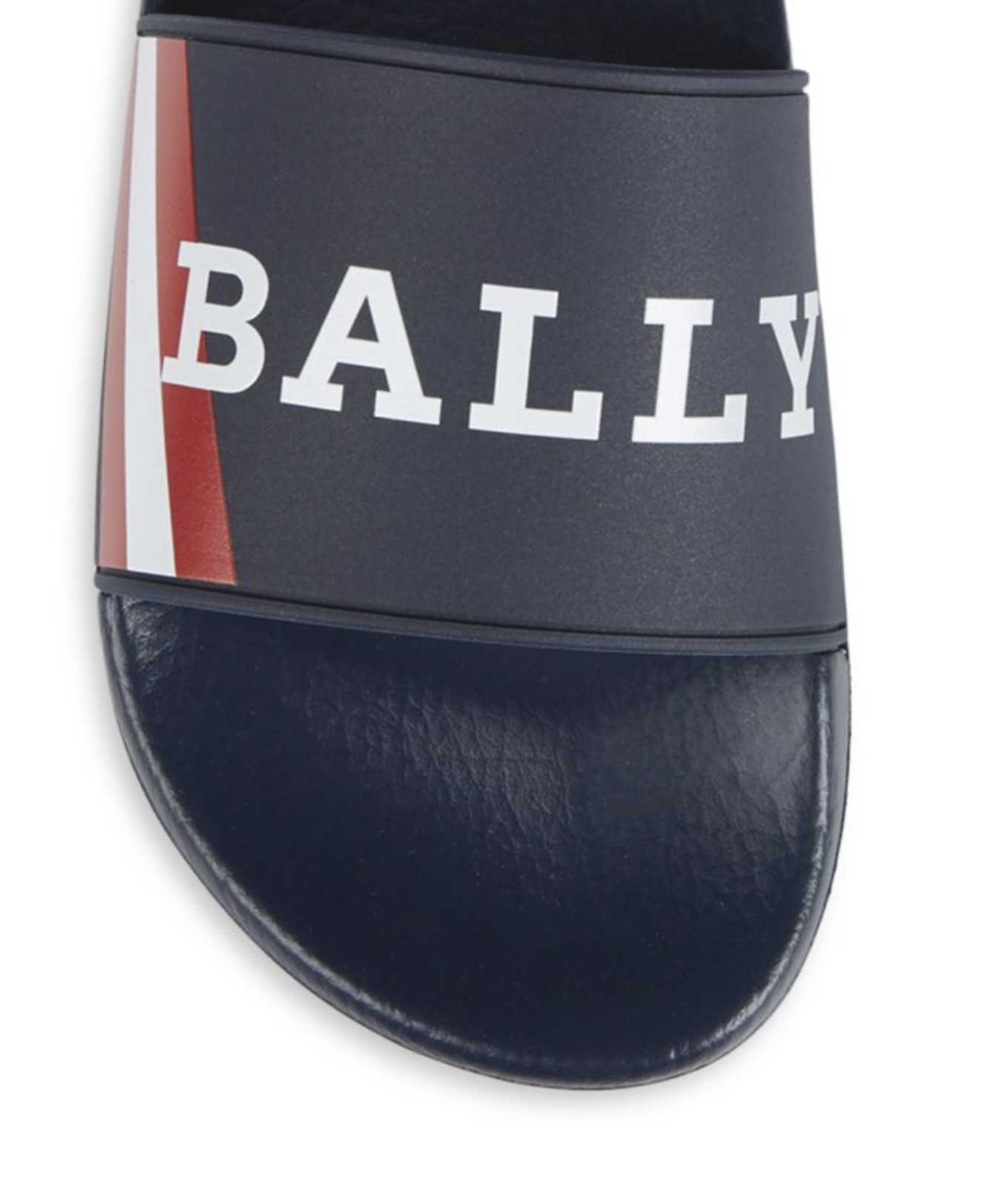 Bally Simon 6234035 Men’s Ink Logo Rubber Sandals MSRP $195