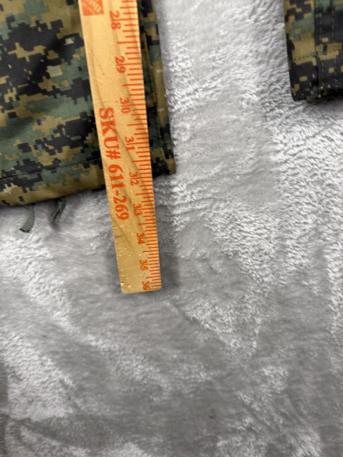 Mil-Tec Cargo Pants Mens XXL Button Fly Digi Camo Military Style Utility
