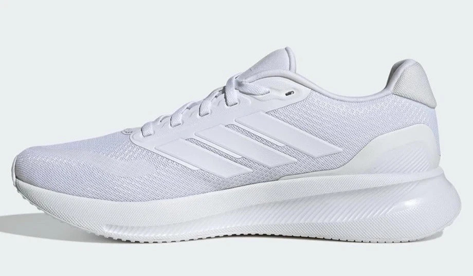 Adidas Runfalcon 5 Running Shoes Triple White IH7757 Men’s Size NEW