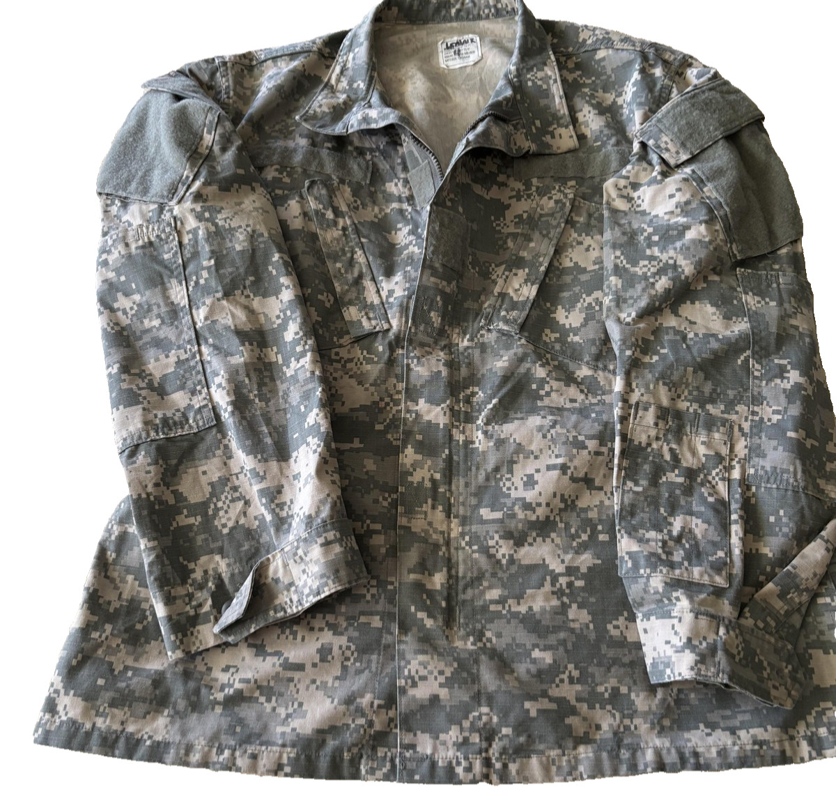 Lancer US Army ACU Jacket Mens Medium Regular Digital Camo UCP Ripstop Tactical