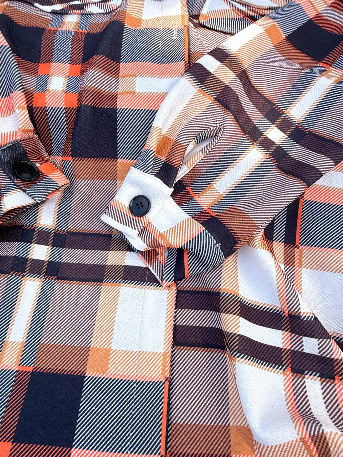 4 Piece Lot Women’s Casual Shirts— Multicolor Plaids