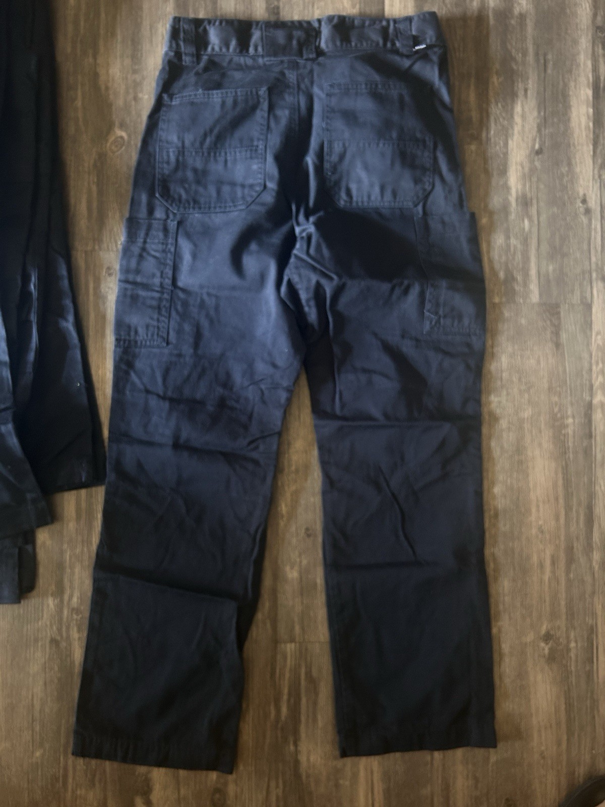 Lot of 4 – IMAGE SOLUTIONS Work Pants Men’s Size 34×32 Navy Uniform Cargo