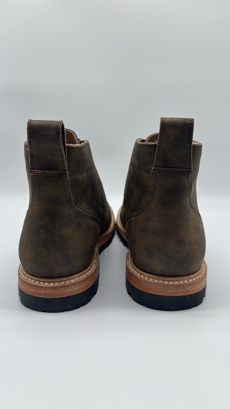 Taylor Stitch Cap Toe L.E. The Moto Boot in Espresso Grizzly Men’s Size 11 D NEW