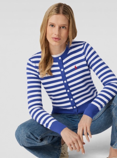 polo ralph lauren women striped cardigan XS