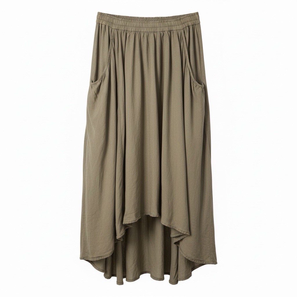 Flying Tomato Hi-Low Skirt